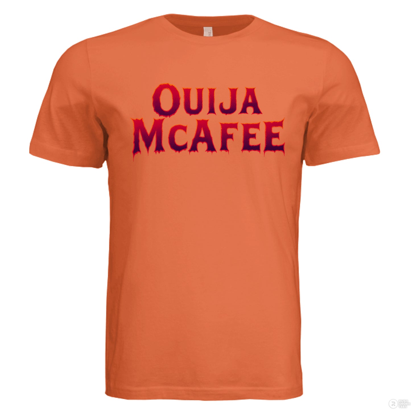 Solid Orange Triblend - FRONT